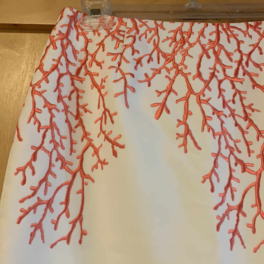 Beautiful Embroidered Lined Skirt Sz 2 - Picture 2 of 12